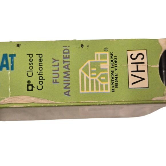 Dr Seuss The Cat In The Hat Gets Grinched VHS Tape Animated Cartoon Vintage - Picture 10 of 11